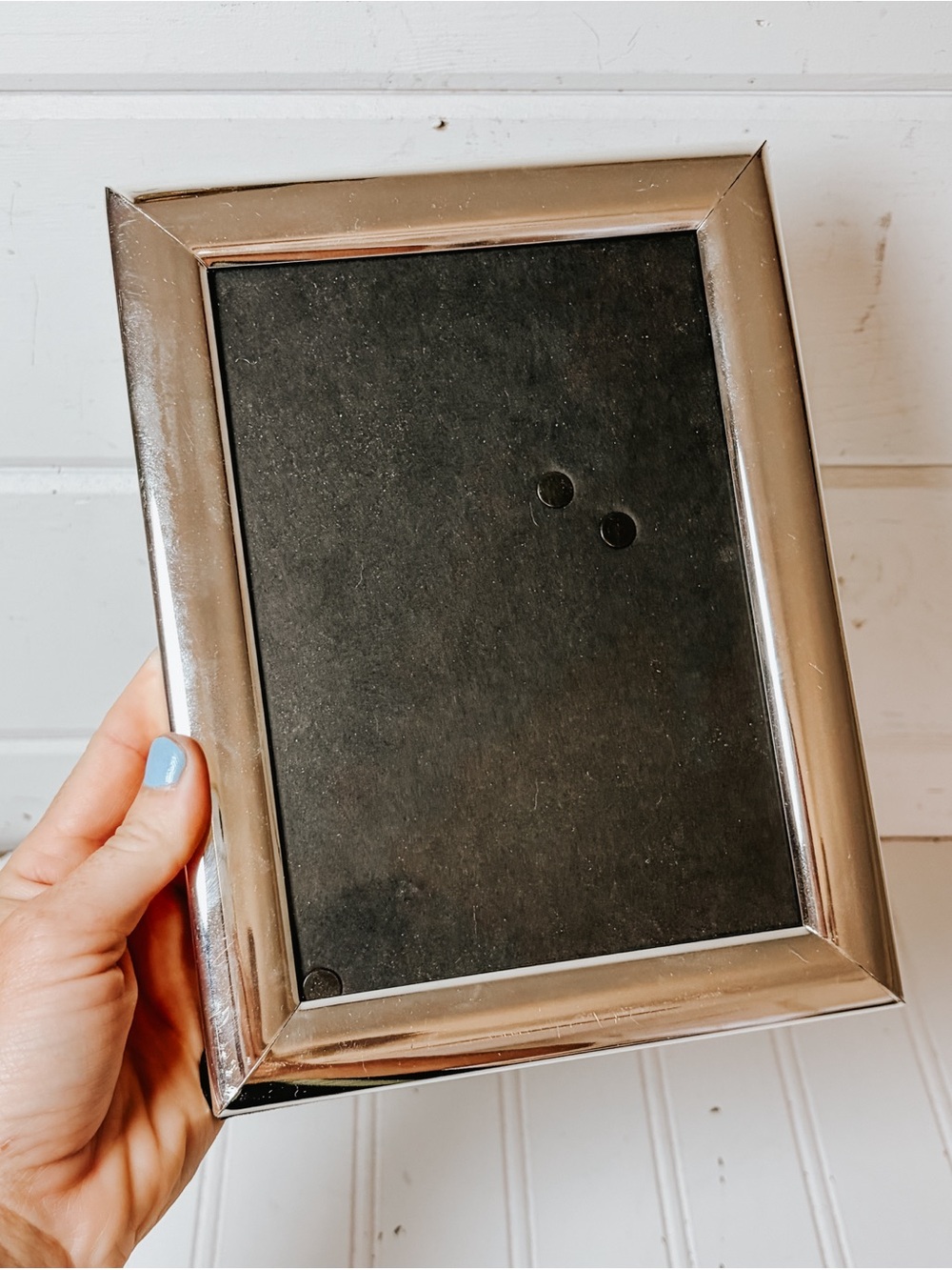 Vintage Silver Sheffield Home Picture Frame | 5” x 7”